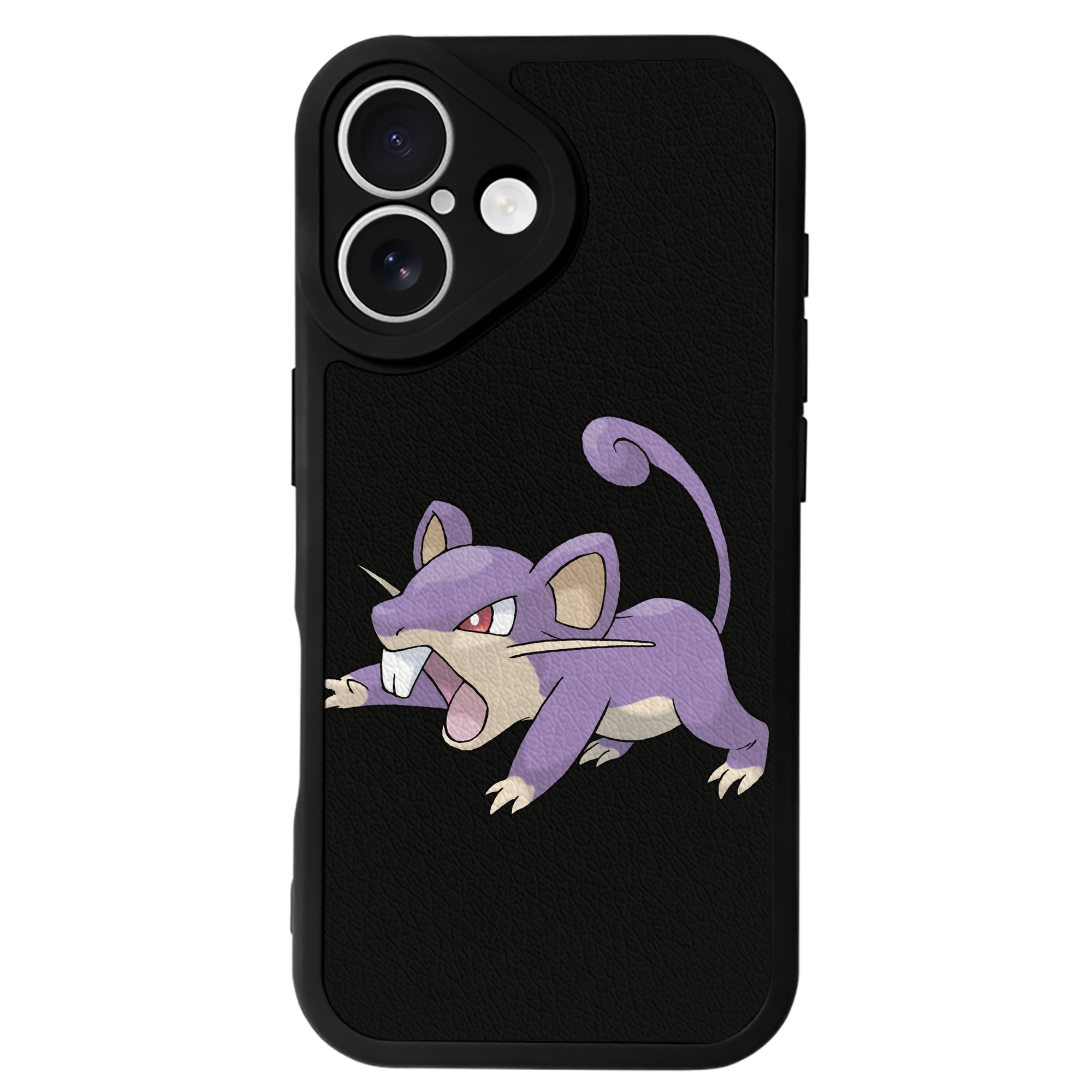 （画像用） ポケットモンスター Pokémon 【iPhone 16シリーズ対応】シリコンスマホケース（レザー調） 材質：シリコン
